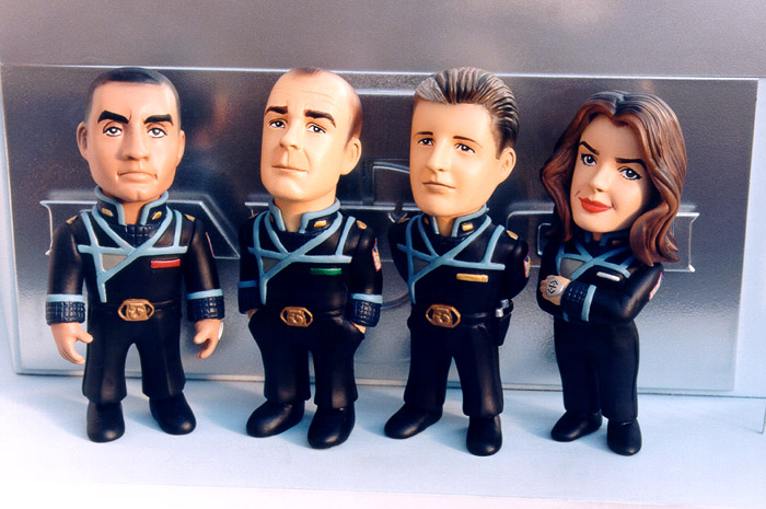 Neoficilne figrky - Sheridan, Ivanov, Garibaldi a Franklin